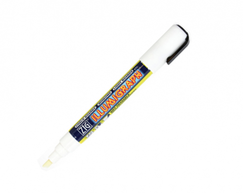 Специальный меловой маркер KURETAKE ILLUMIGRAPH PMA-510 Белый купить в интернет магазине | M555.com.ua
